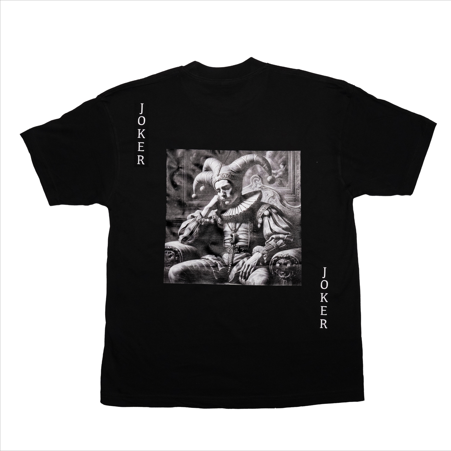 Joker Card T-Shirt (Black)